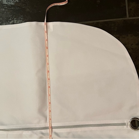 Robert Graham White Suit Garment Bag Travel Suit Shirt Protection Grommet Hang - Picture 8 of 9